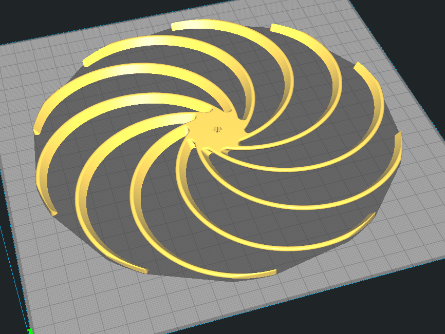LEGO SPIRAL SPINNING SPINNER WIND TURBINE WAVE