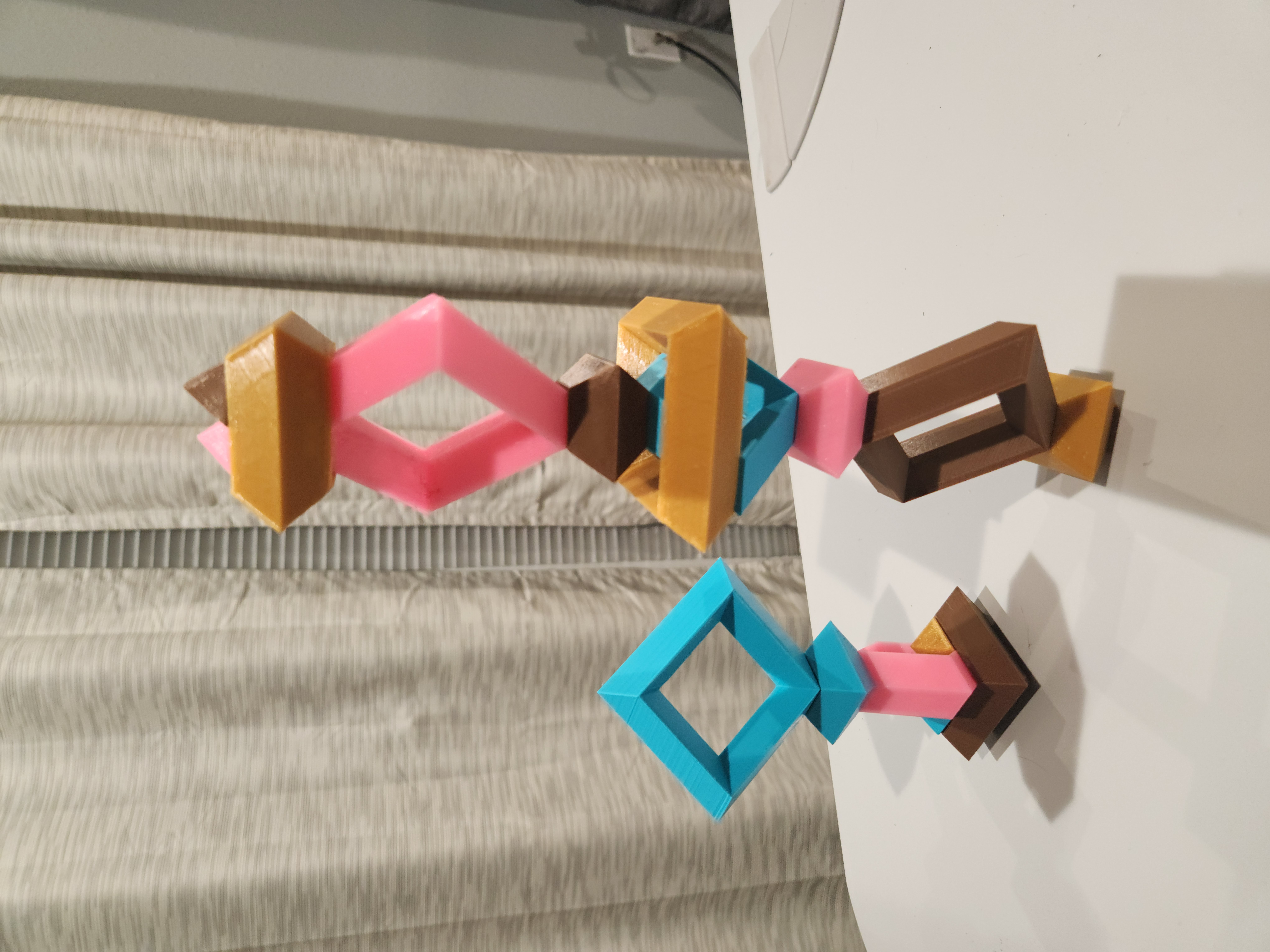 Square stacking blocks