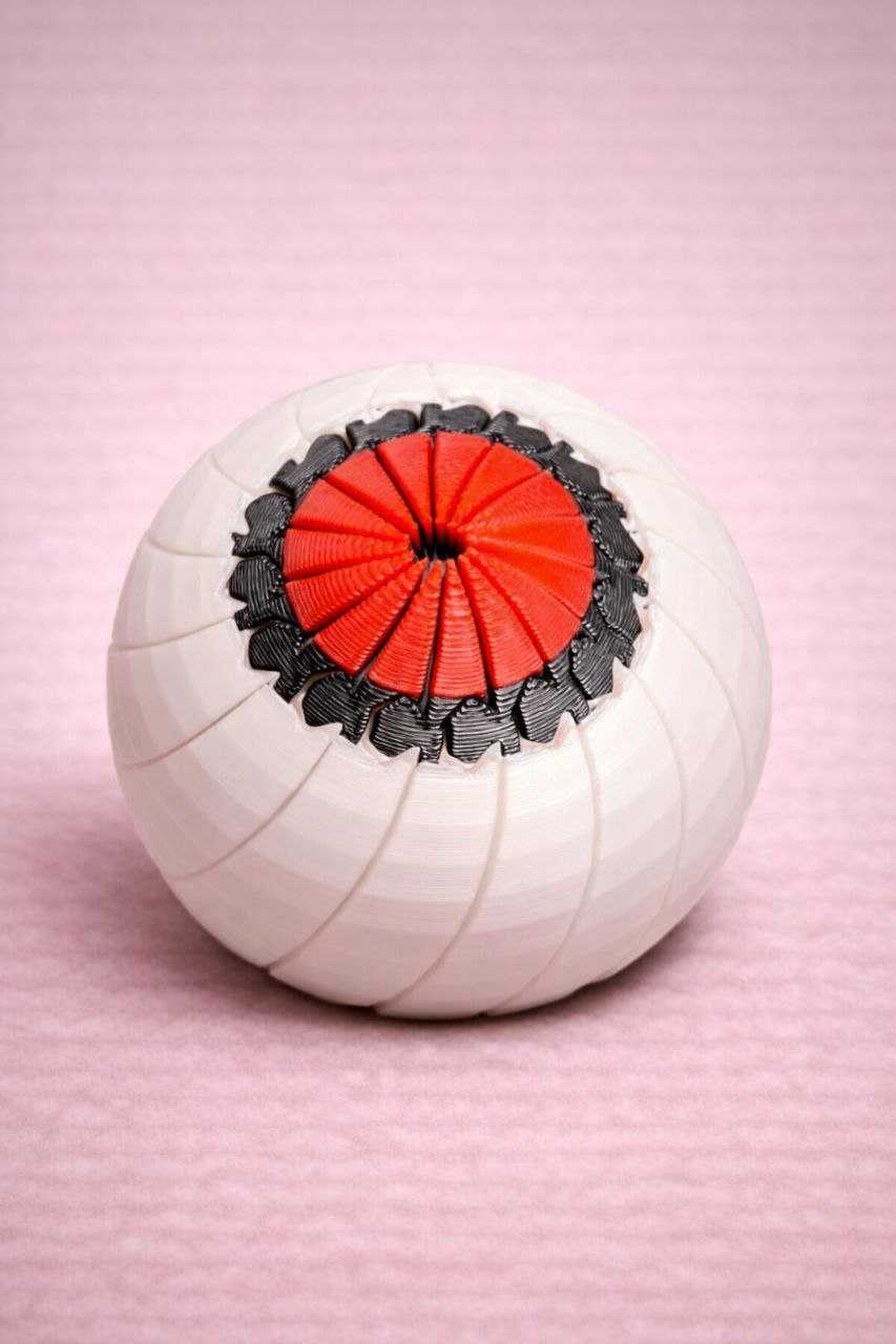Expandable Eye Form Fidget – Abstract Articulated Toy
