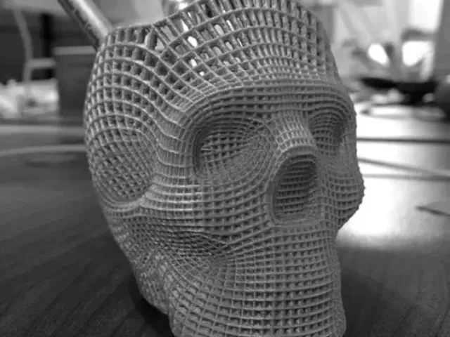 Skull Pencil Holder