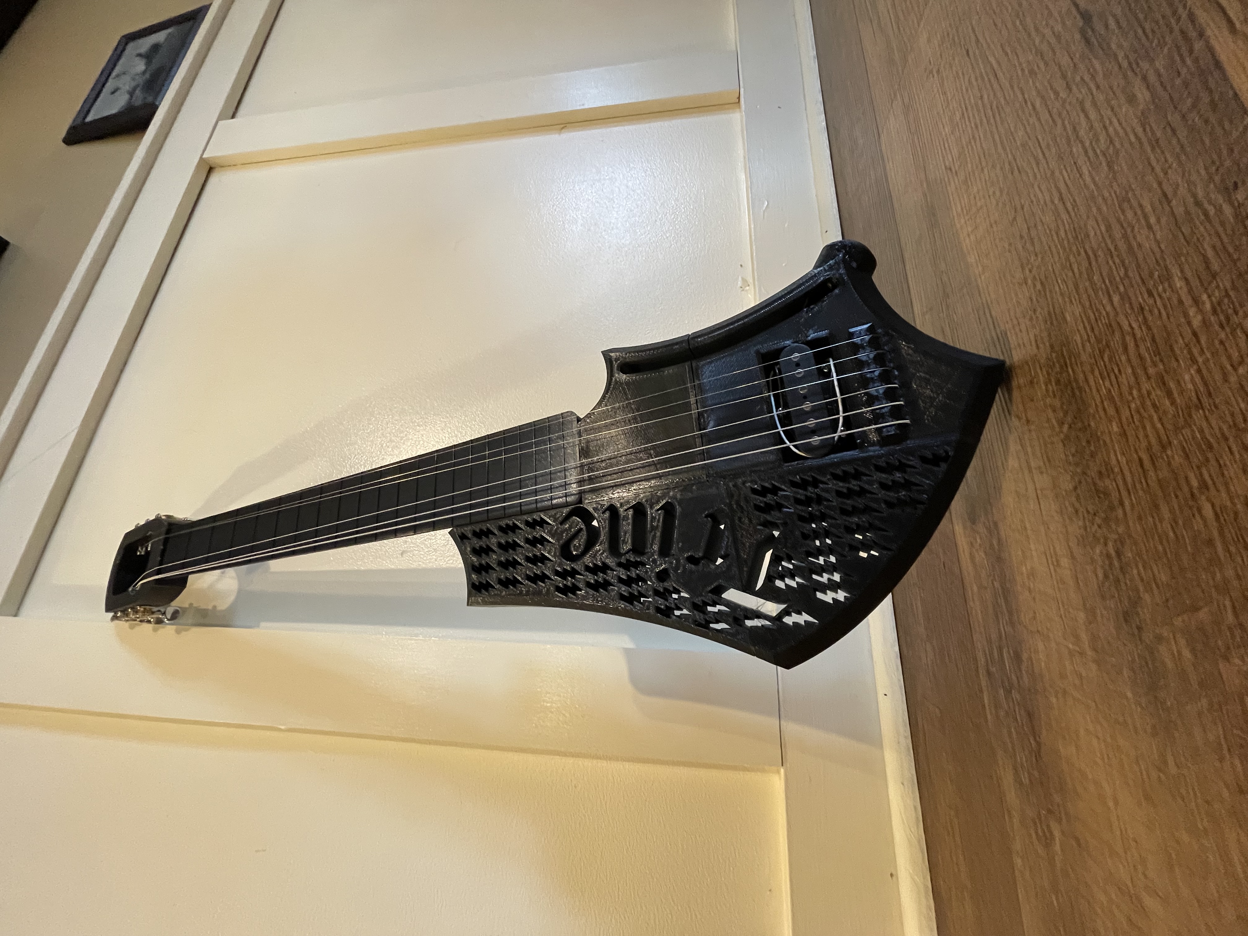 WIP 3D printable Electric Guitar