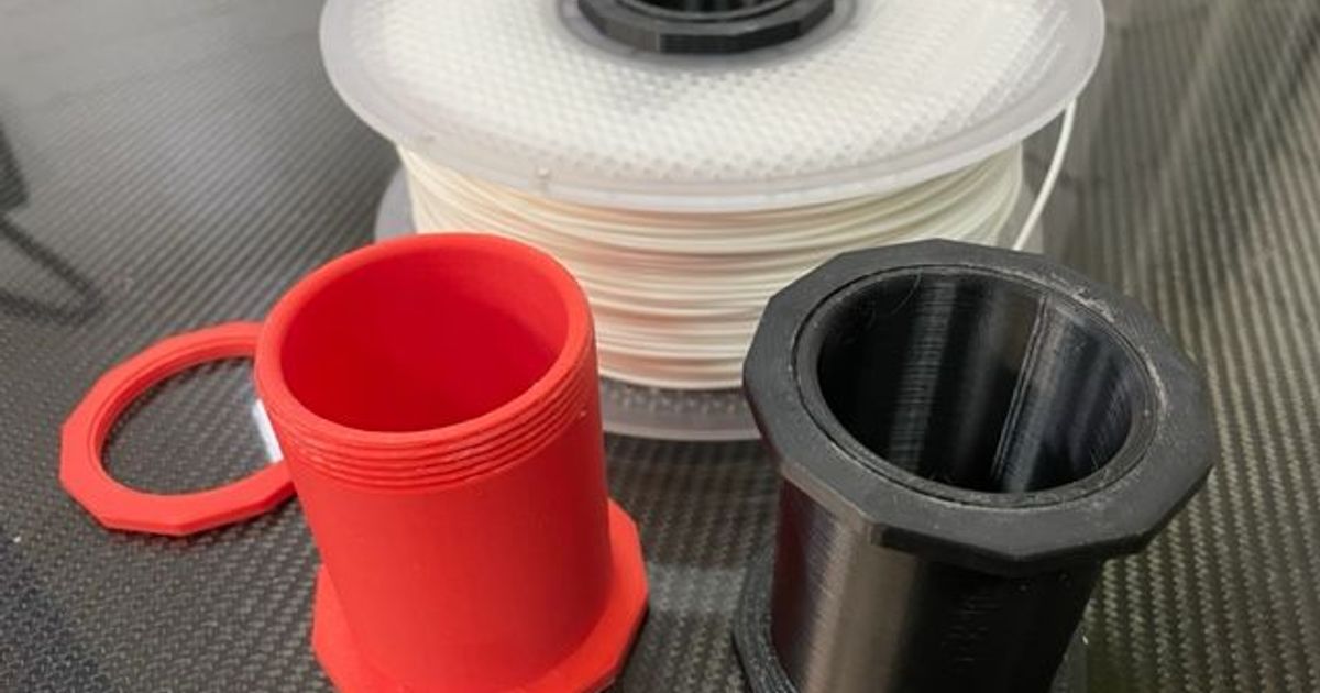 Bambu Labs Spool Nut $ Bolt by Ian Pollard Download free STL model Printables com