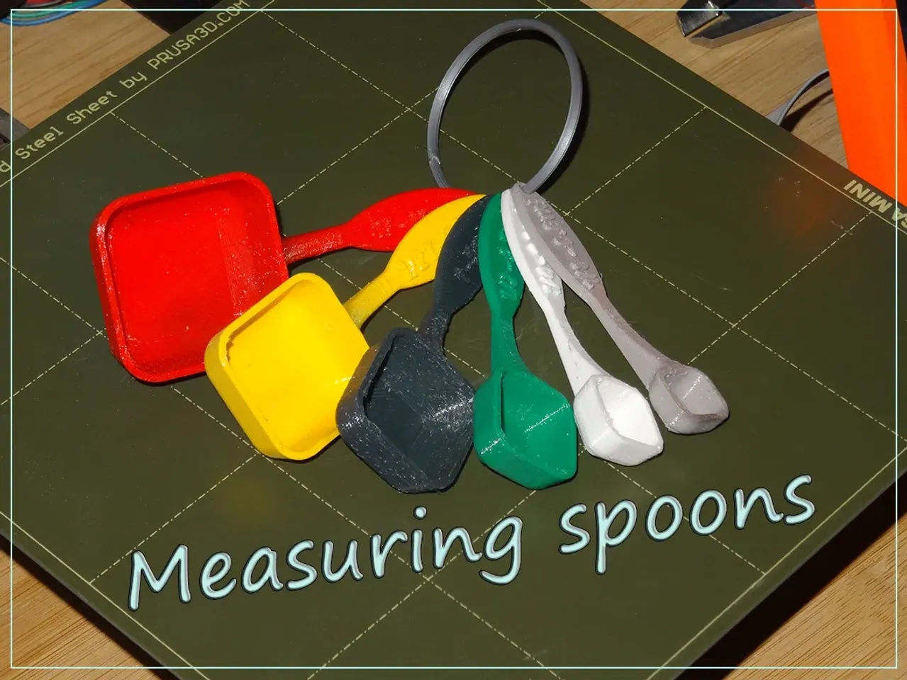 3D Printed Measuring Spoons : 8 Steps (with Pictures) - Instructables