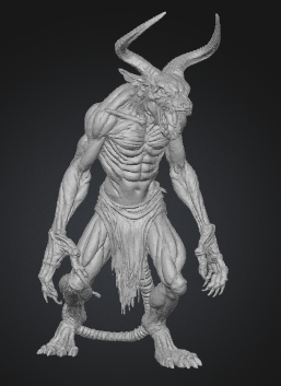 Miniatura 2 do modelo 3D Hellspawn Demon – 3D Printable Model