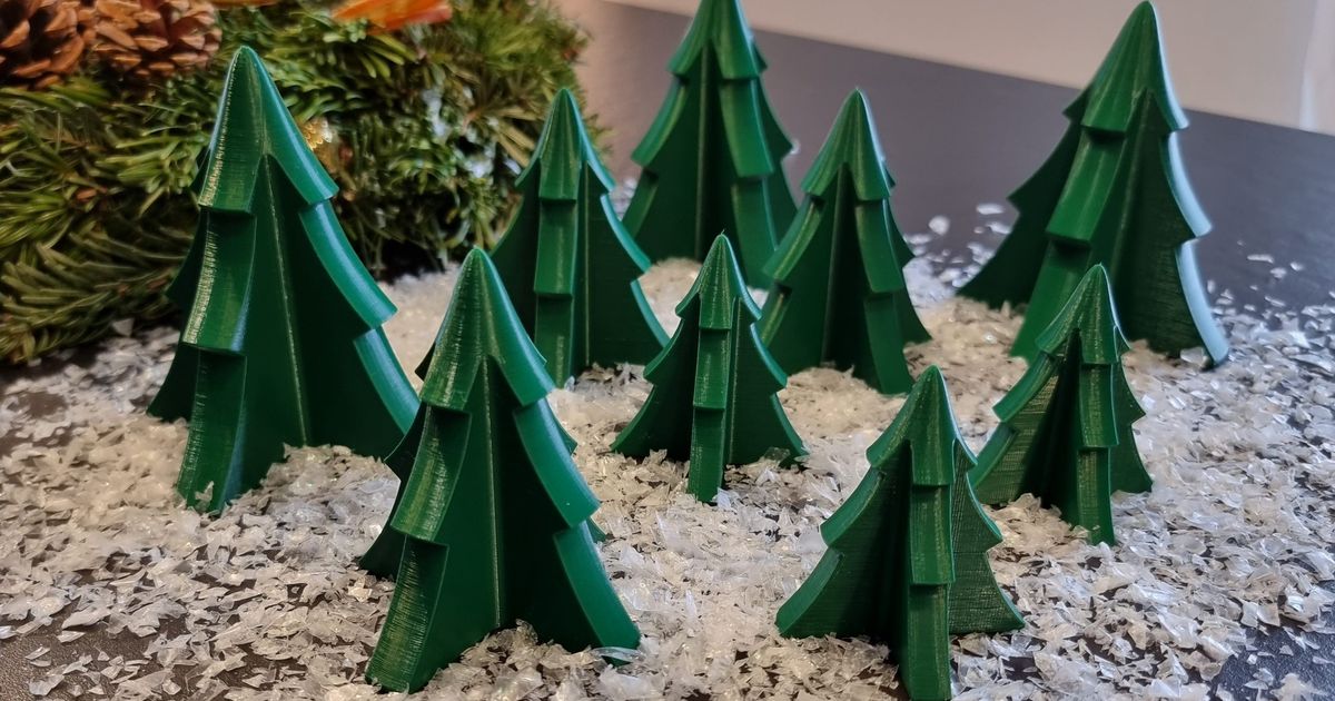 Christmas Tree Table Decoration By Maggusland Download Free STL Model