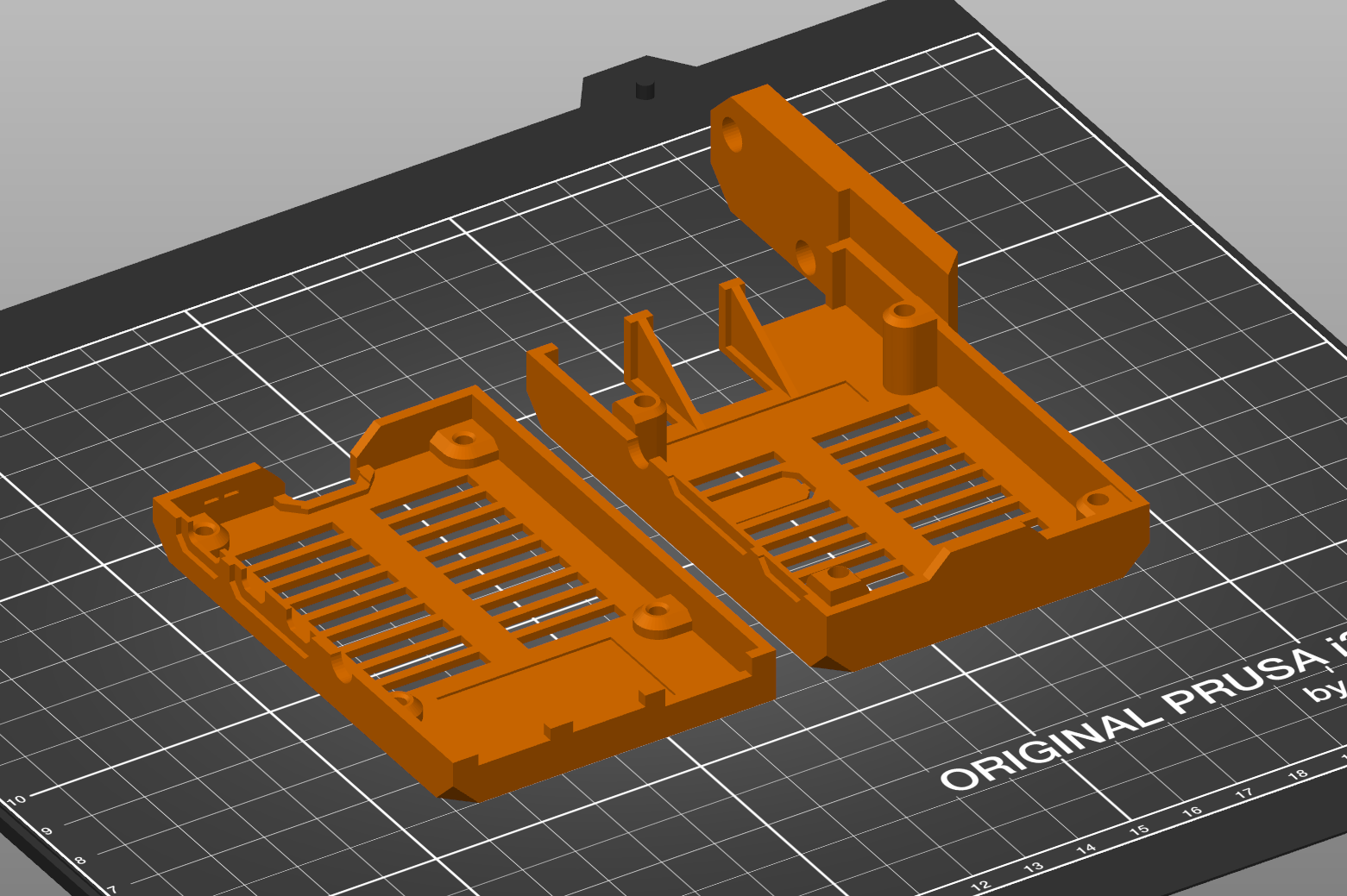 Miniatura 8 do modelo 3D Raspberry Pi4 case for Prusa MK3
