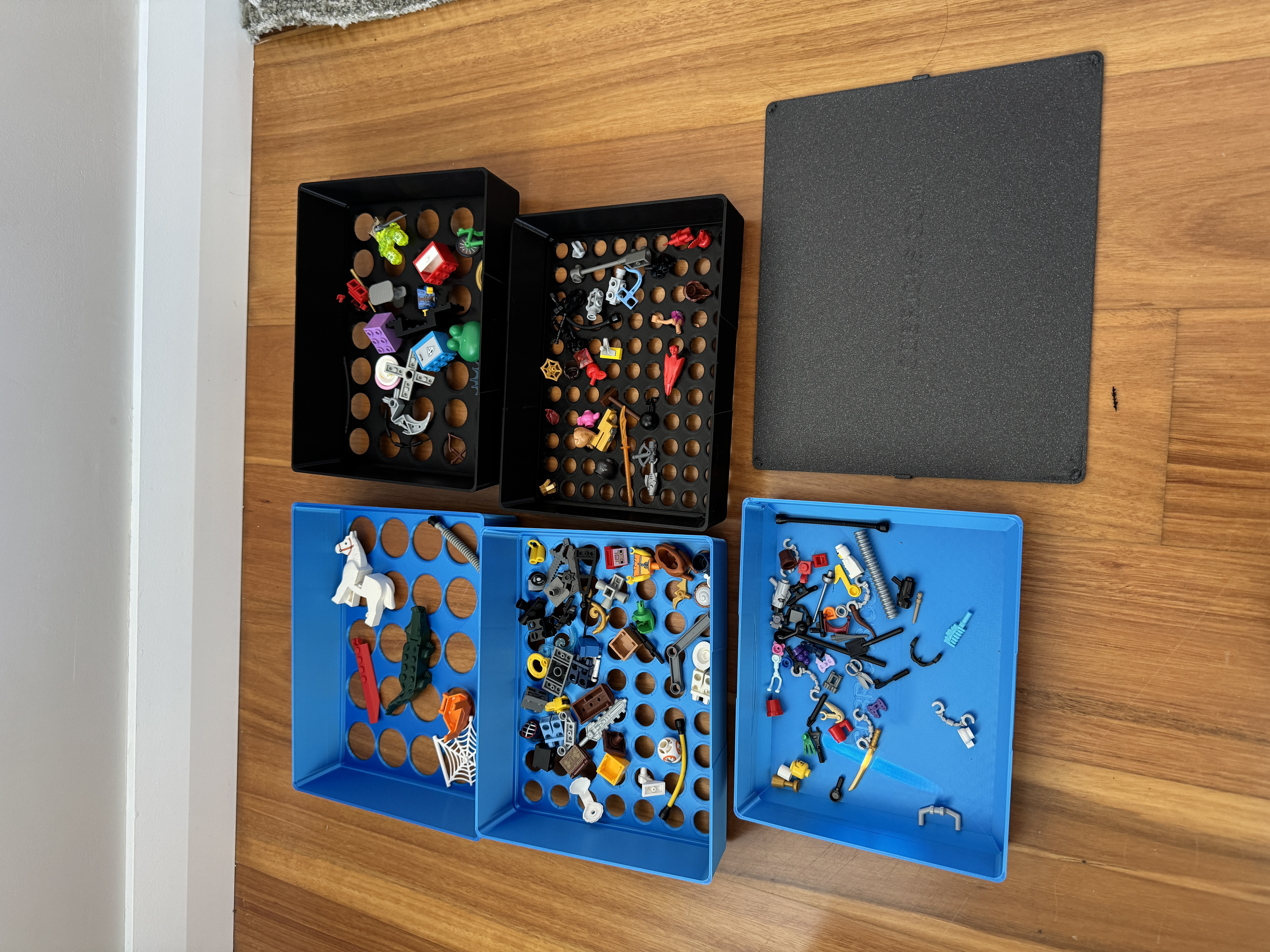 Miniatura 2 do modelo 3D Stackable /Stacked LEGO Brick Sorter / Sorting Box (Updated & Mini Version)