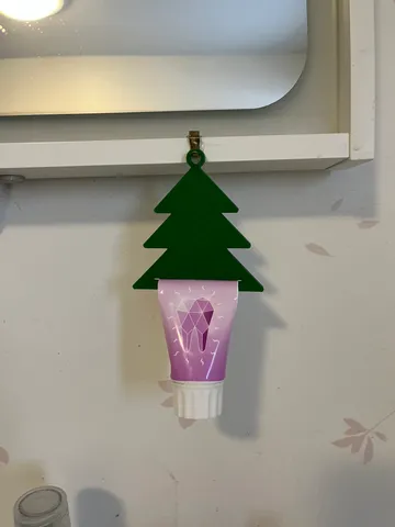 Christmas Tree Toothpaste Squeezer Ornament