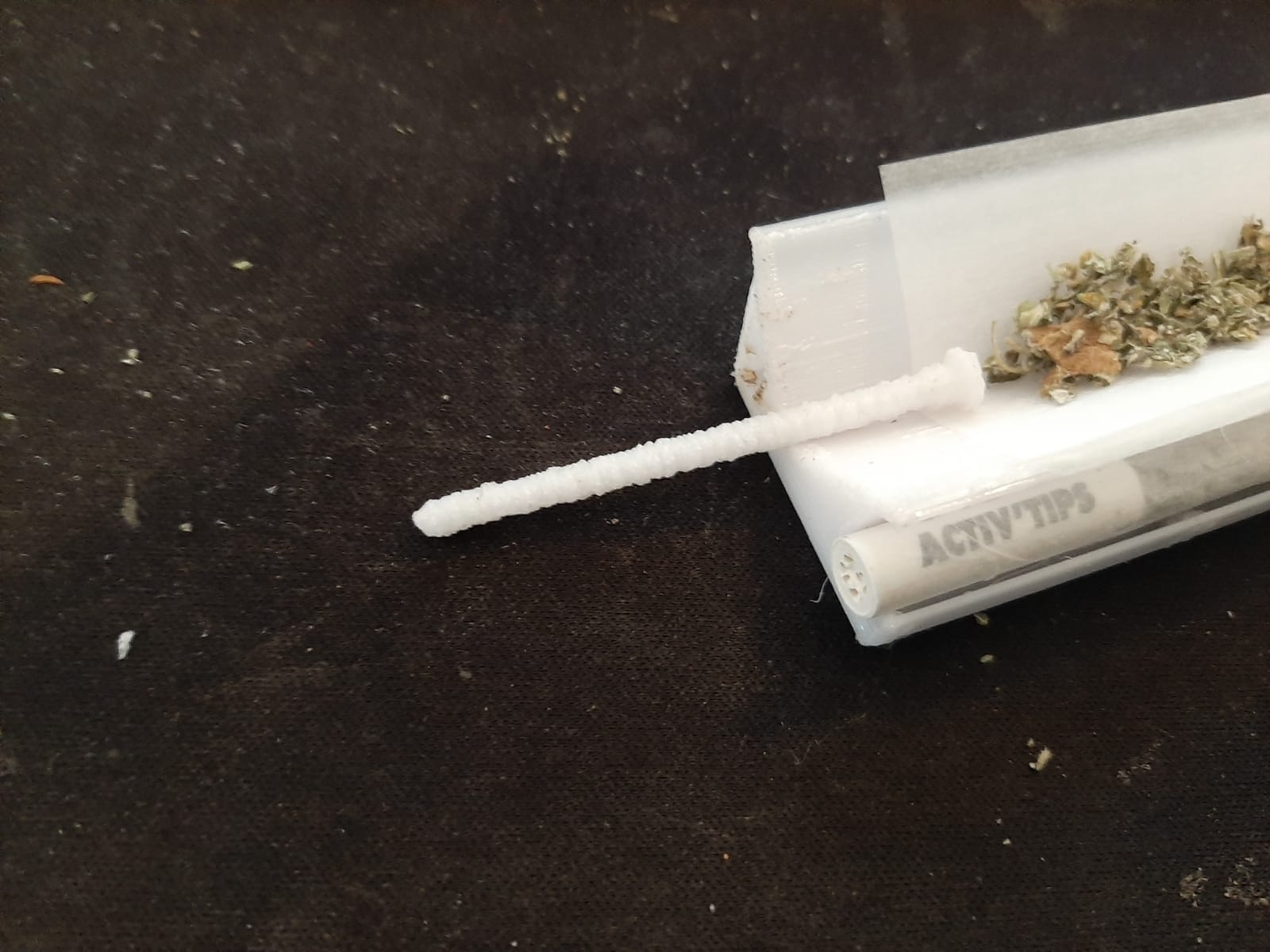 Miniatura 7 do modelo 3D "Cigarette" Rolling Support