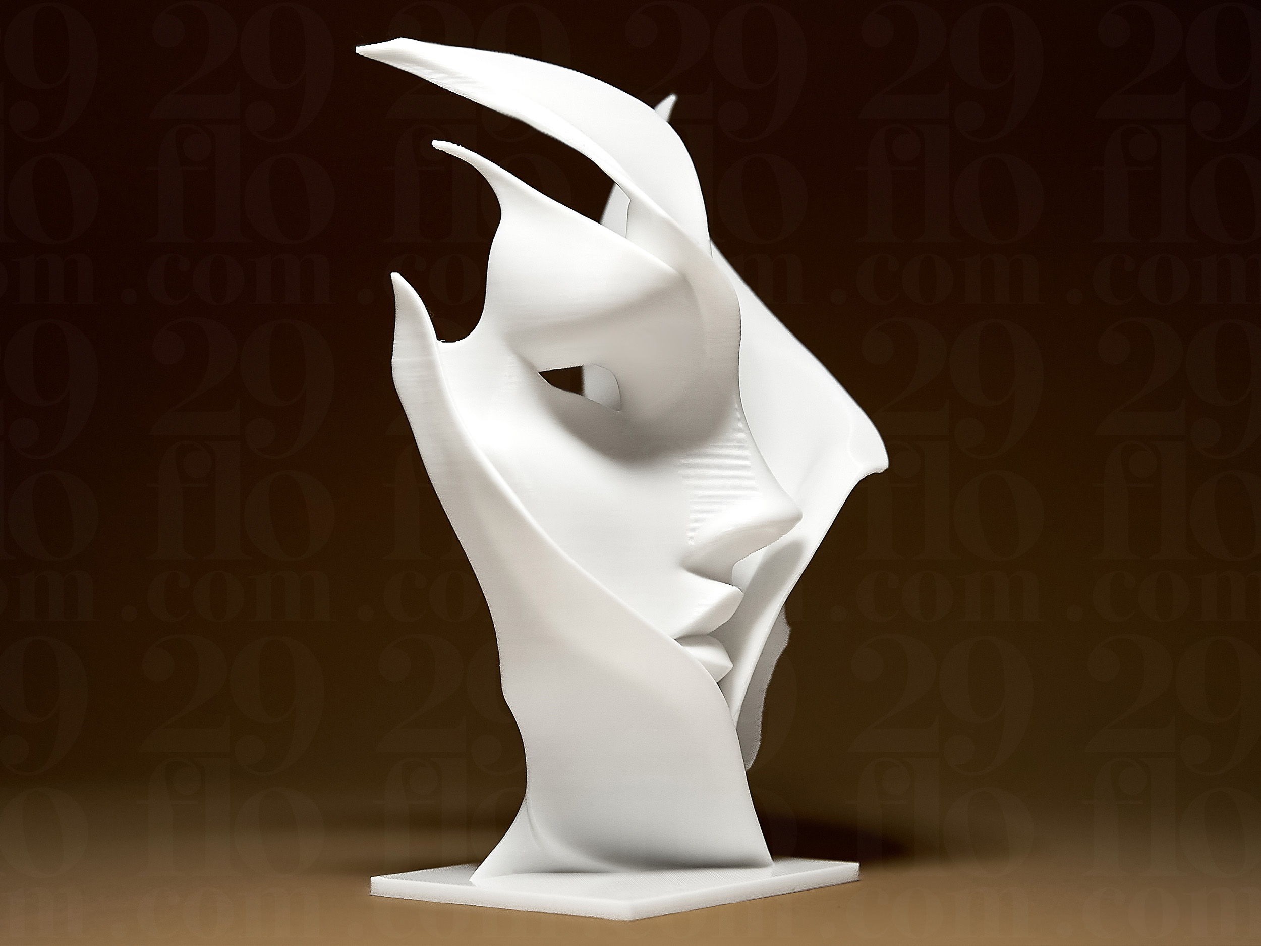 Miniatura 3 do modelo 3D Abstract Face