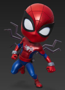 cute spiderman chibi