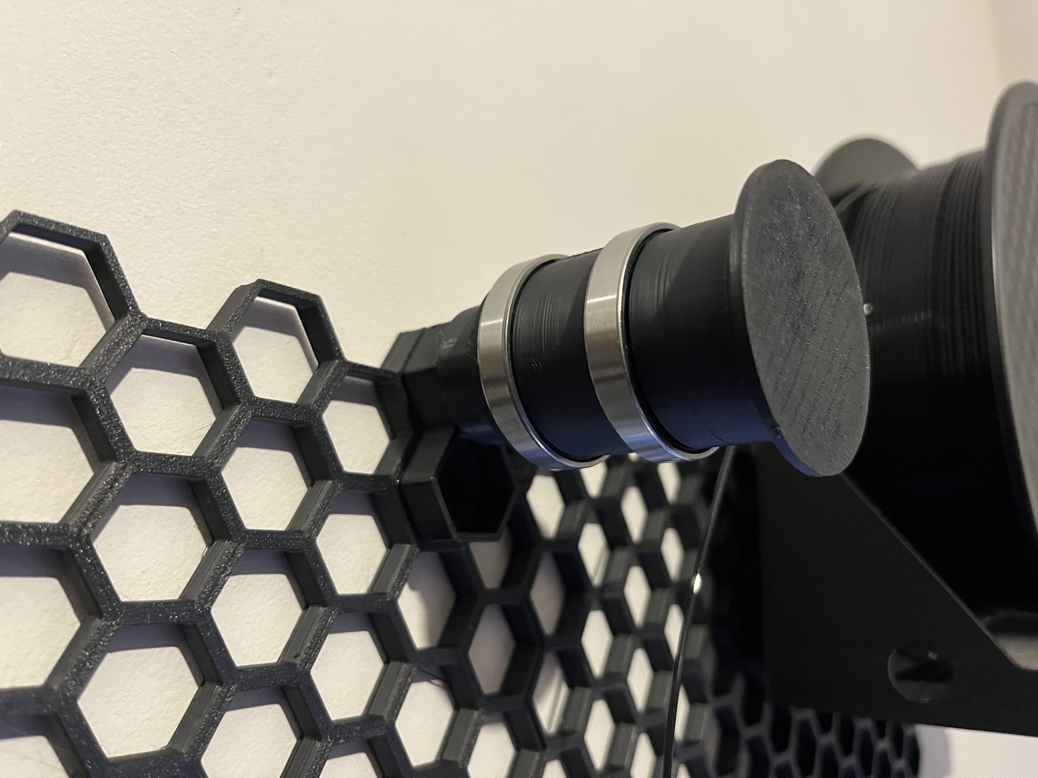 HSW Spool Holder - for use with bearings 3D model thumbnail