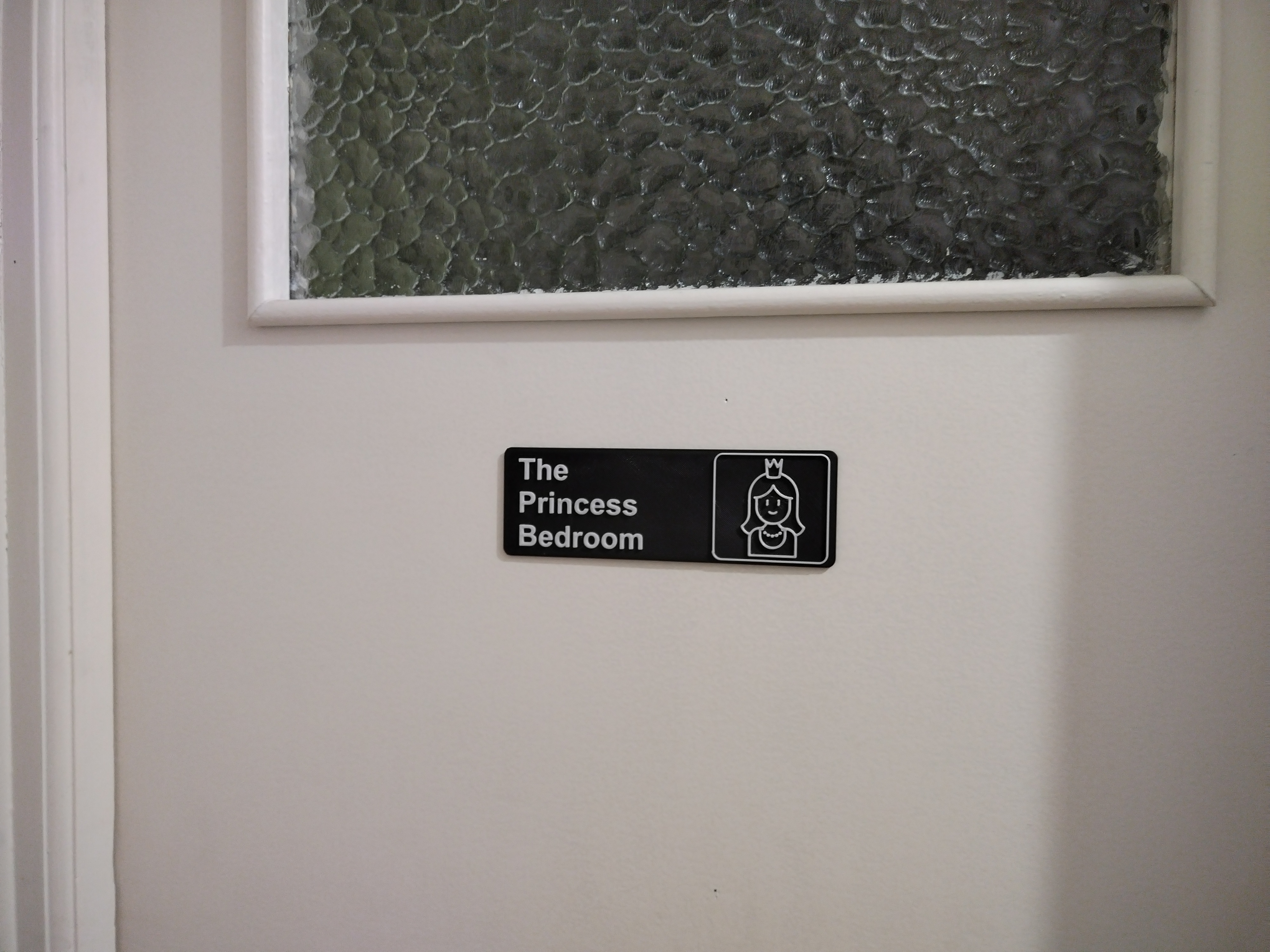 PRINCESS BEDROOM Signs Like "The Office" Logo