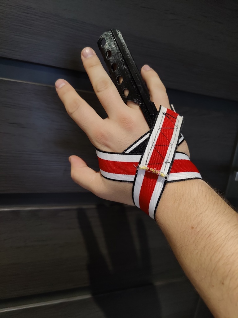 Broken Finger stall support holder by przemek_kuchta | Download free STL model | Printables.com