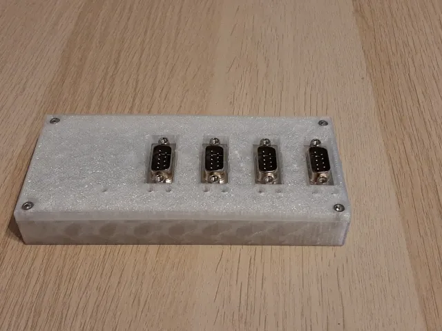 Encasing for the USB-COM232-PLUS4 circuit board