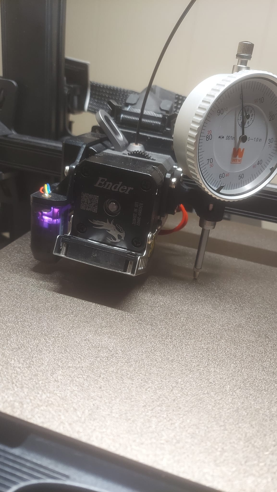 Ender 3 S1 Pro Dial Indicator Mount by clifforda14 Download free STL