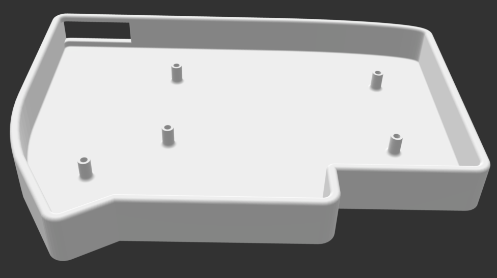 Lily58 Case with 7mm standoffs