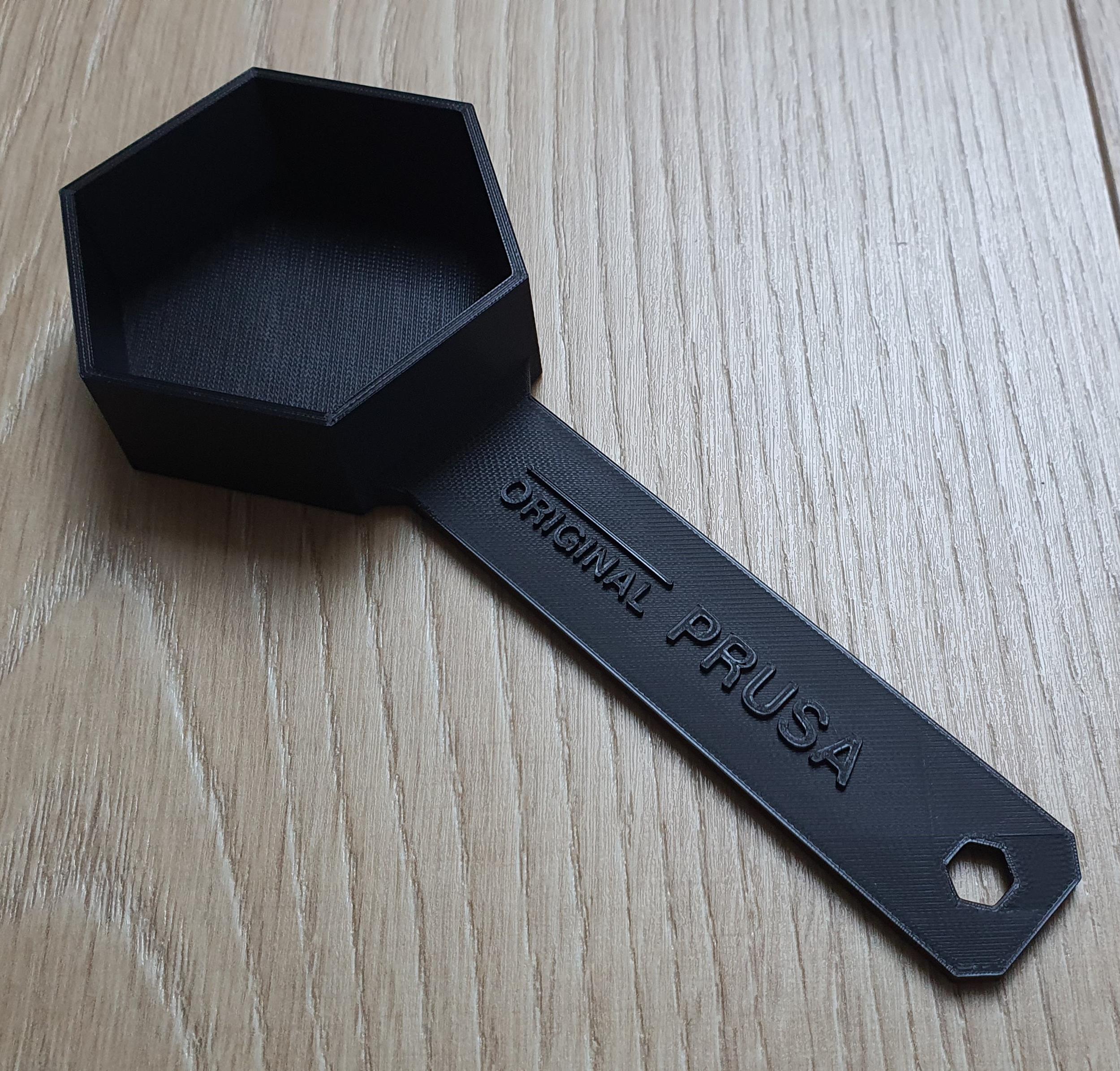 Filament Spoon with PRUSA Logo