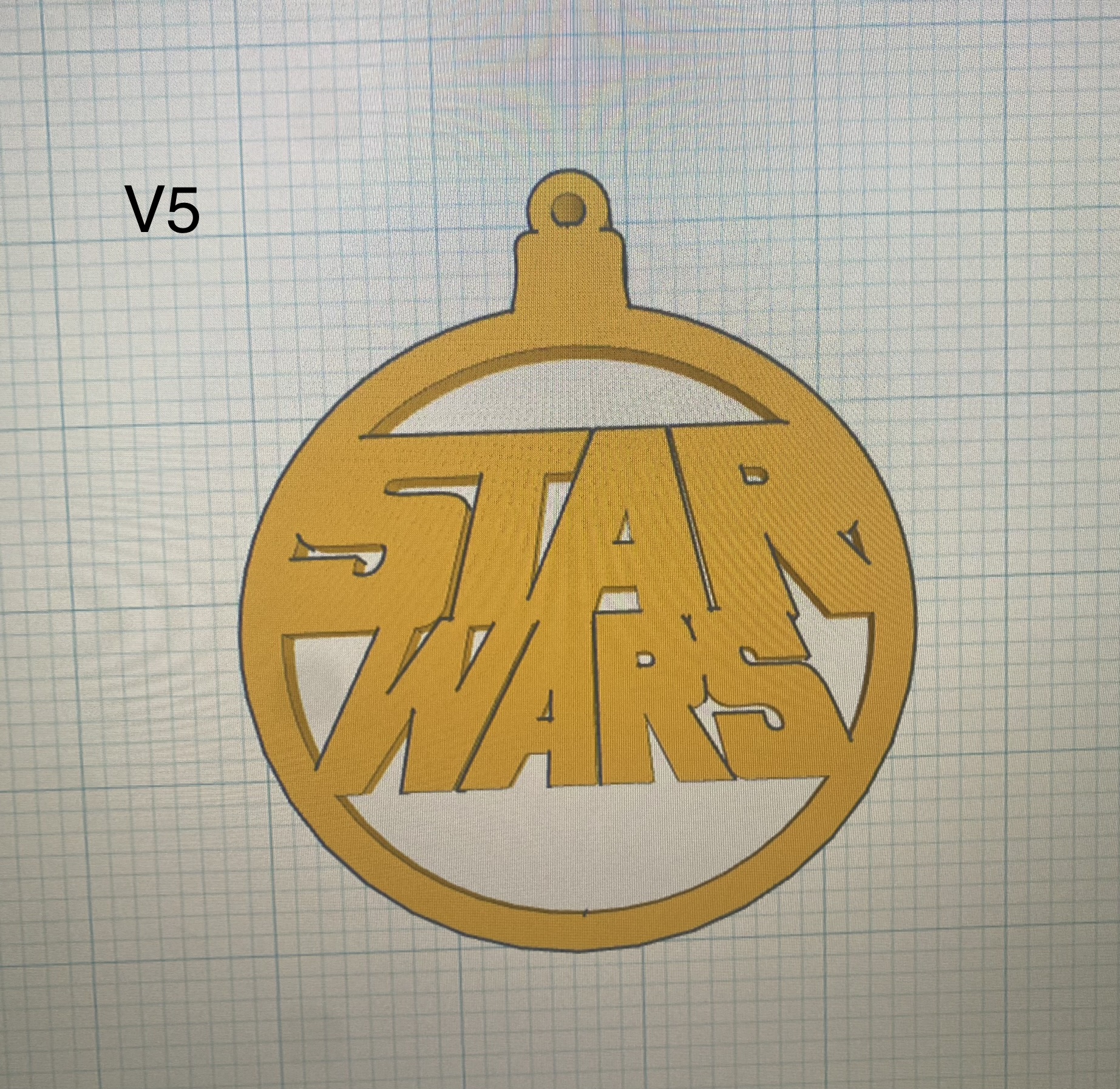 STL file Star Wars Christmas ornament ⭐・3D printing idea to download・Cults