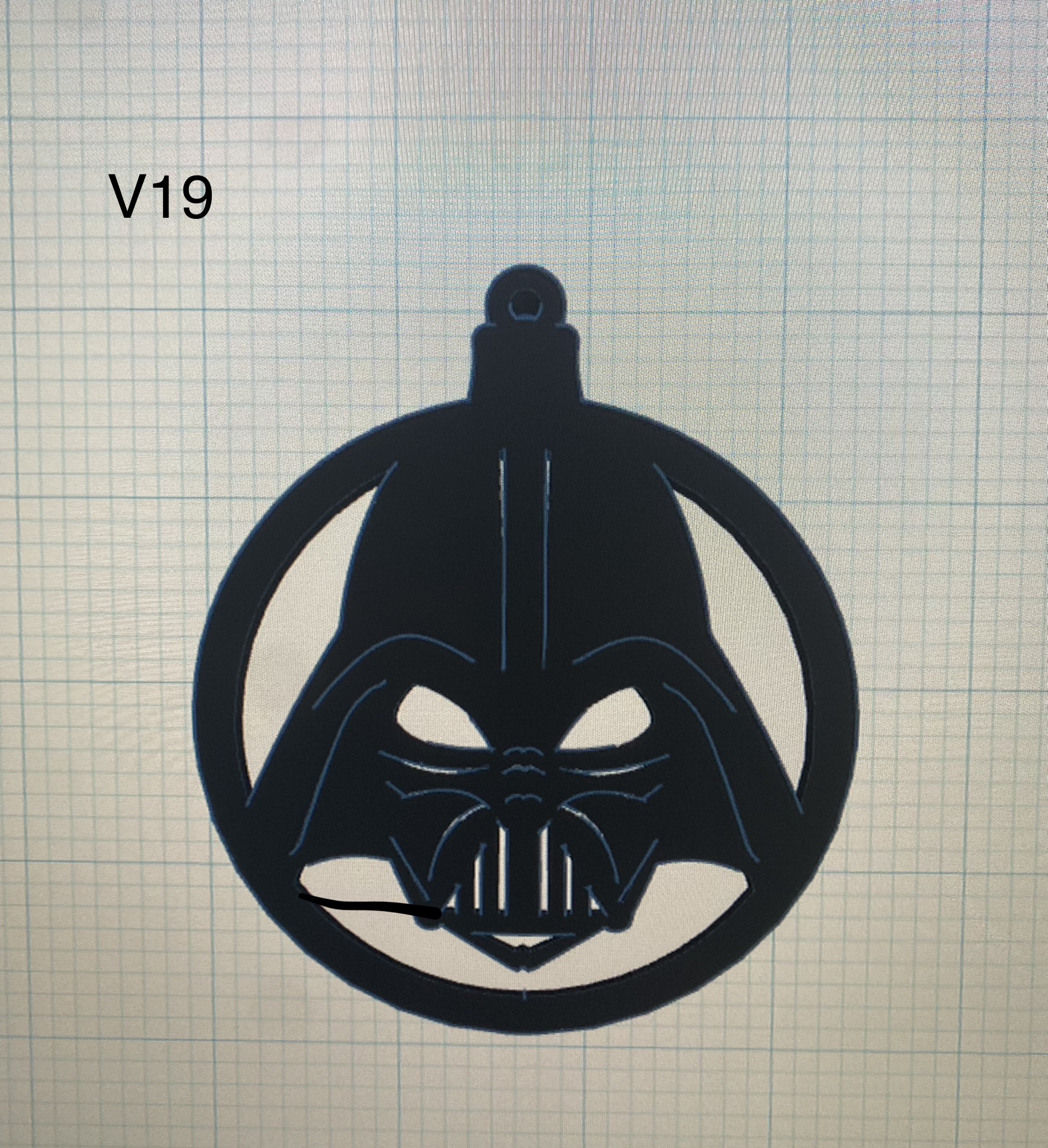 STL file STAR WARS - CHRISTMAS ORNAMENT ⭐・3D print design to download・Cults