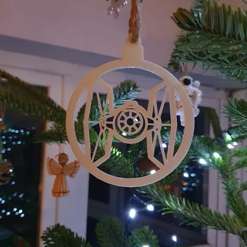 3D printed Christmas ornaments : r/StarWars