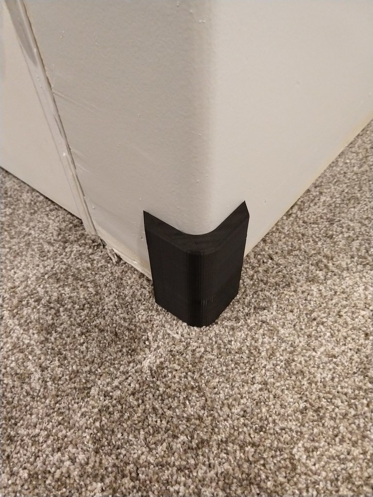 Bullnose Baseboard Corners by CasusBelli Download free STL model