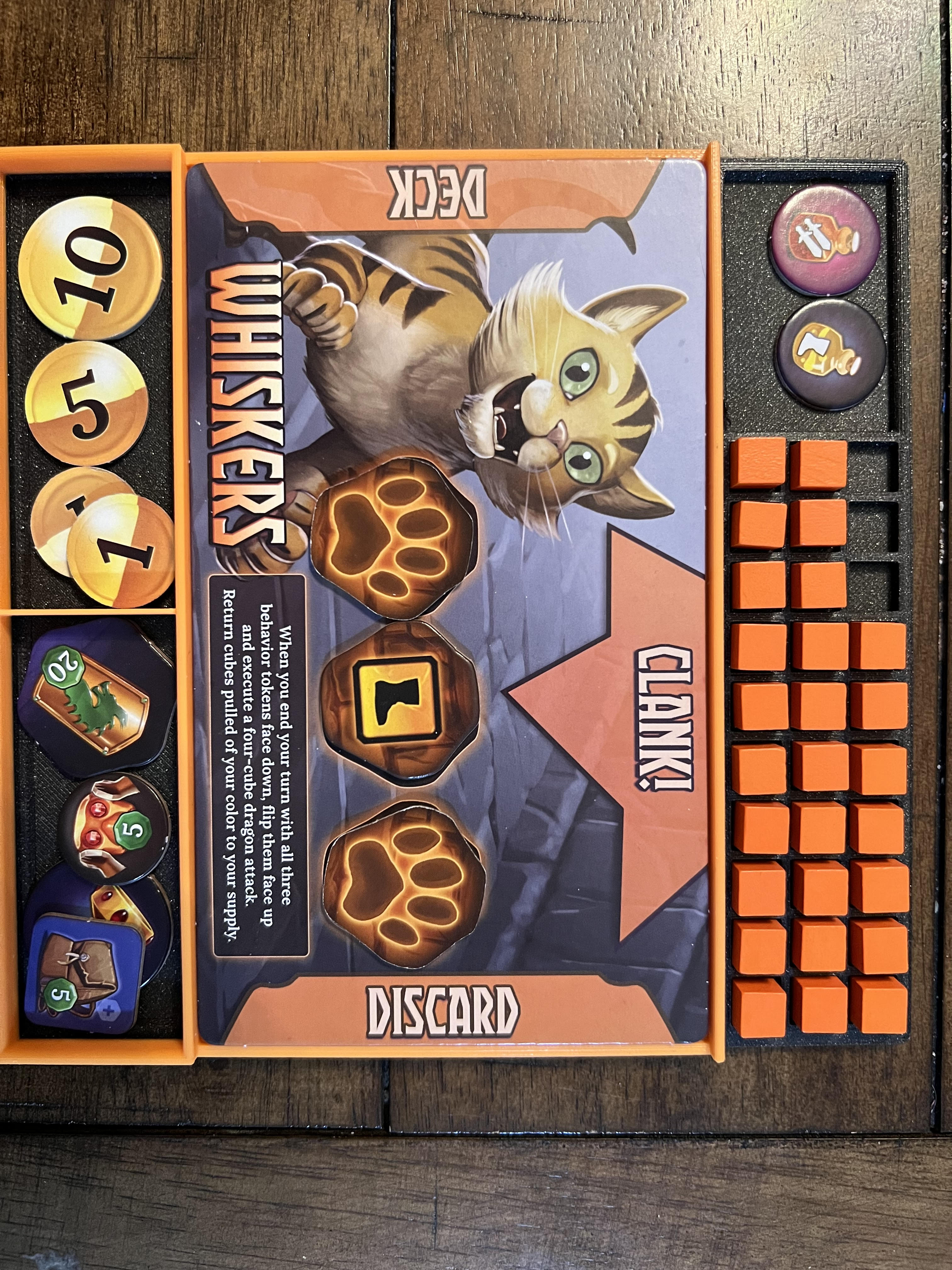 Clank Dashboard and Card Holders