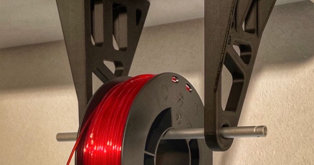 Simple Filament Holder For Shelf mounting By Captain Mike Delta simple-filament-holder-for-shelf-mounting-by-captain-mike-delta