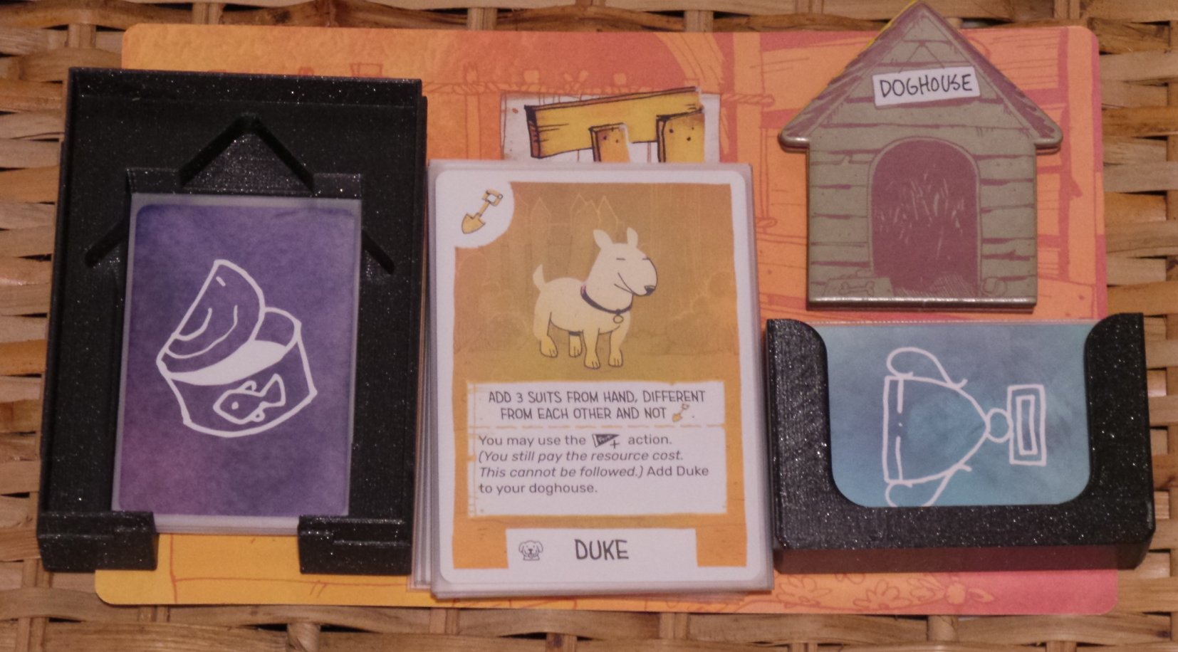 Fort + Cats Dogs Exp Insert - Gamegenic Sleeve Remix
