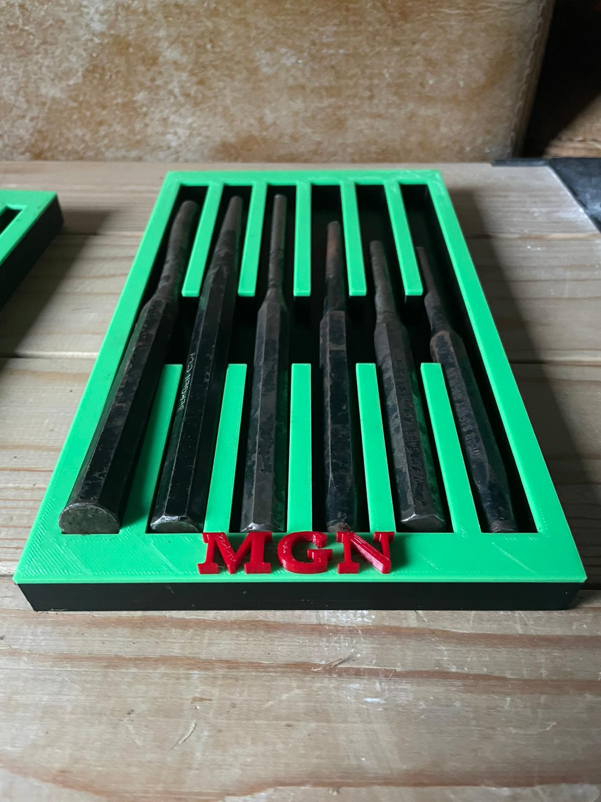 Metal Chisel / Punch Toolbox Holders