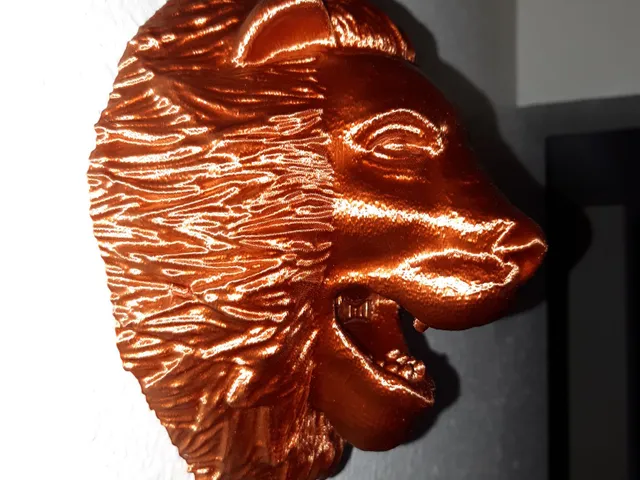 Lions Head, wall mount