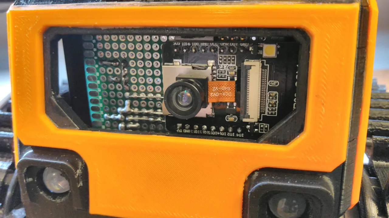 Scout32 ESP32 WiFi FPV Camera Rover by Ross Peters | Download free STL ...
