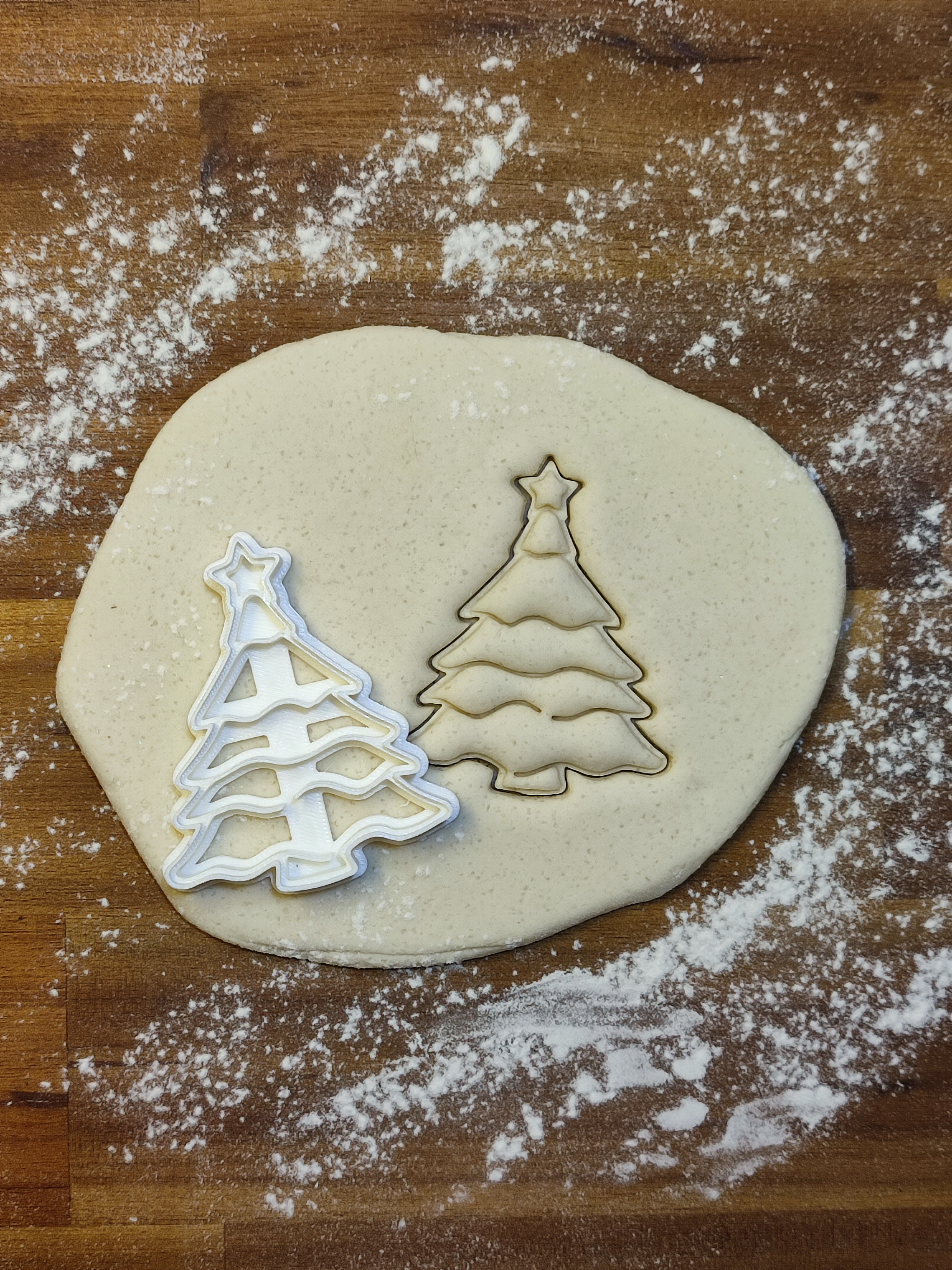Christmas tree cookie cutter