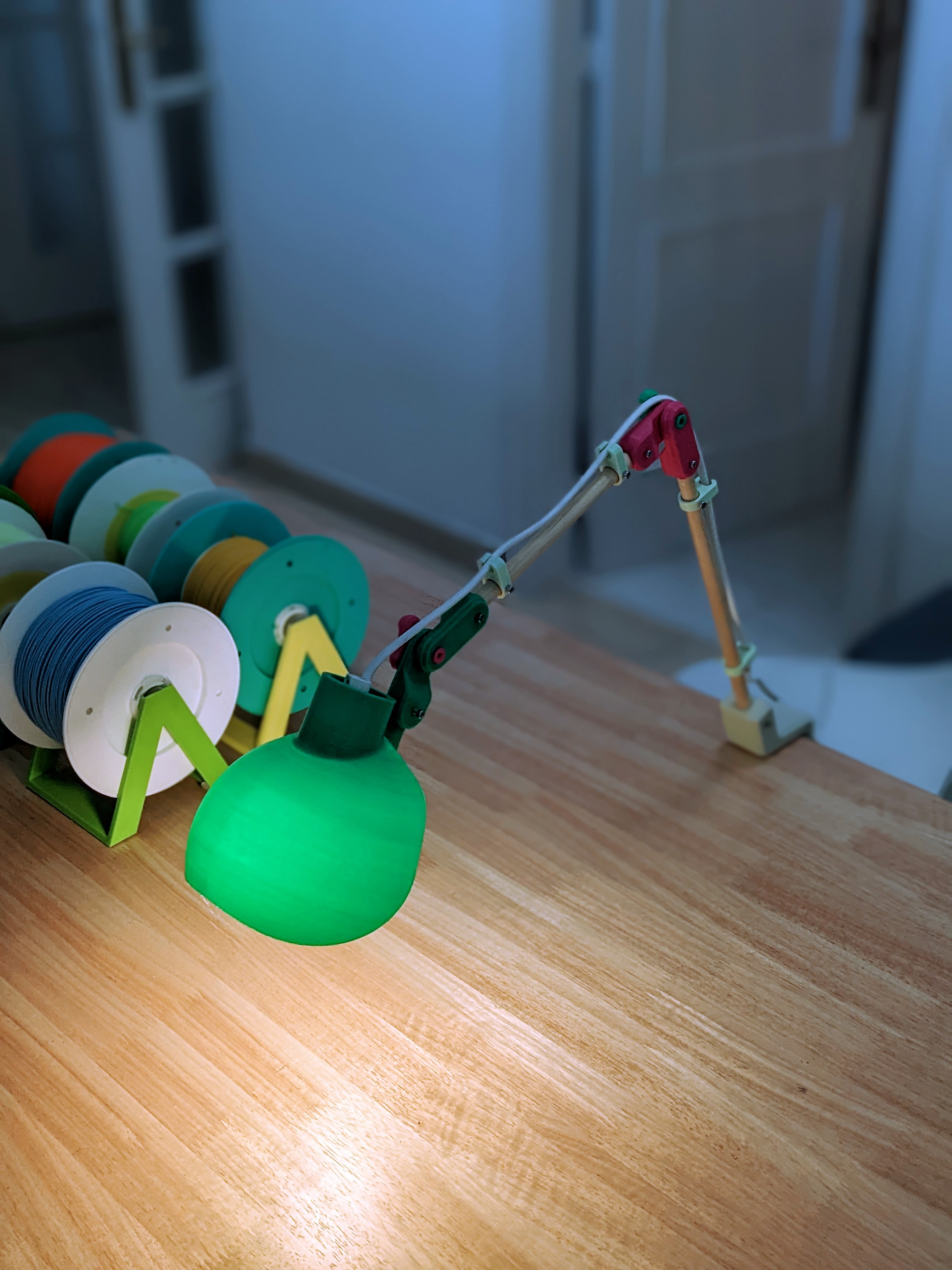 Miniatura 6 do modelo 3D 🝄 flexo lamp