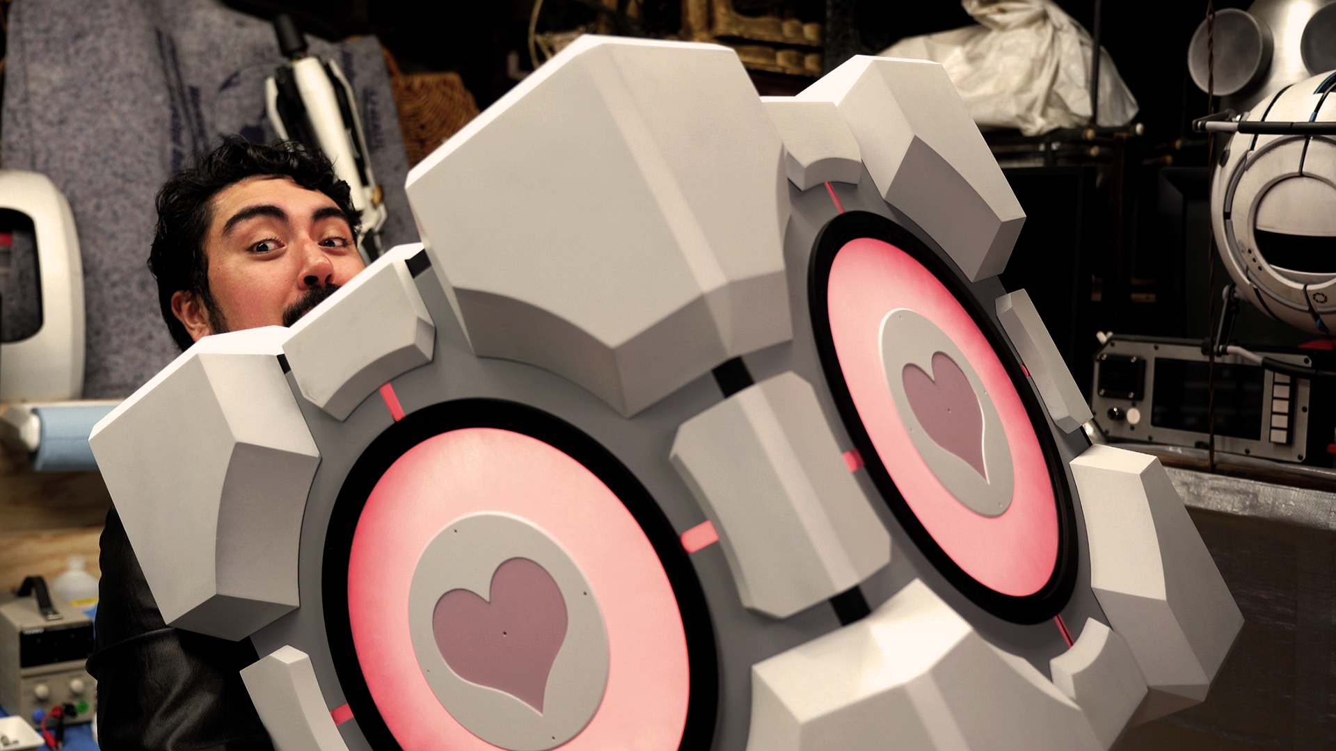 Life-Size Portal 2 Companion Cube