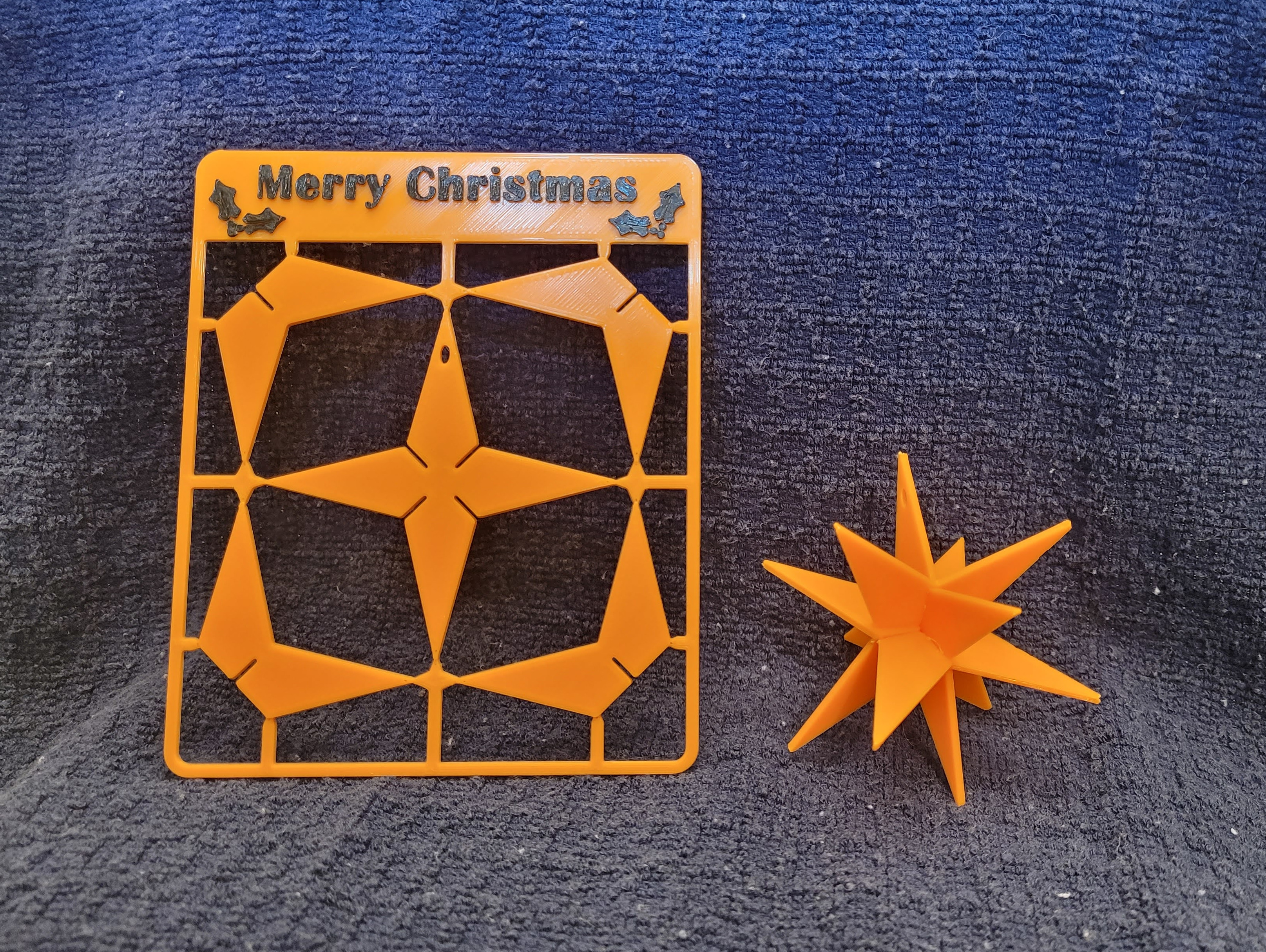 Moravian Star Kit Card
