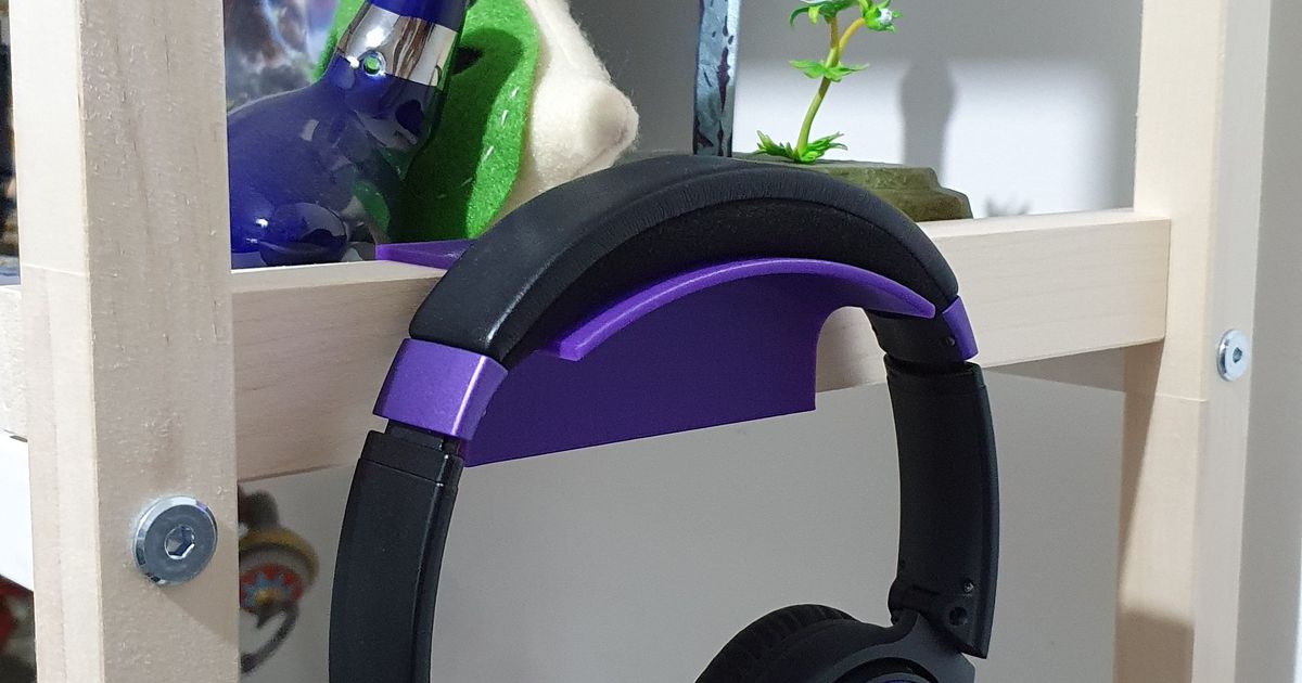 headphone holder Ikea EKENABBEN by Angus L Download free STL model