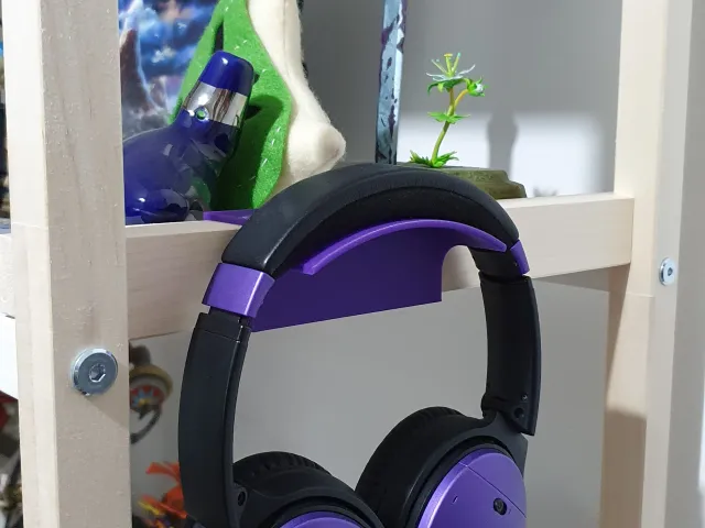 headphone holder Ikea EKENABBEN