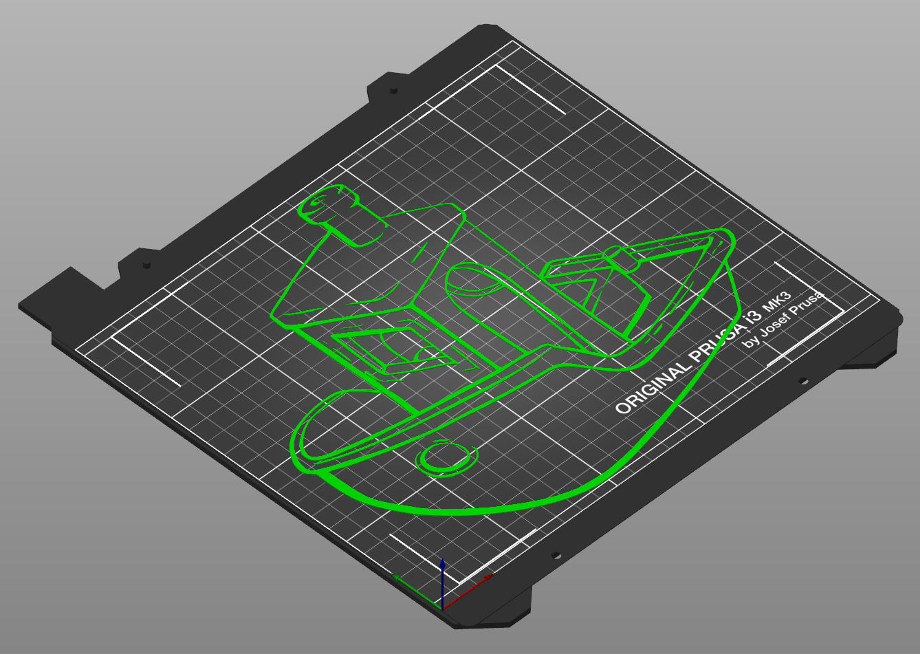 2d benchy (solid and lineart) by /dev/tea | Download free STL model ...