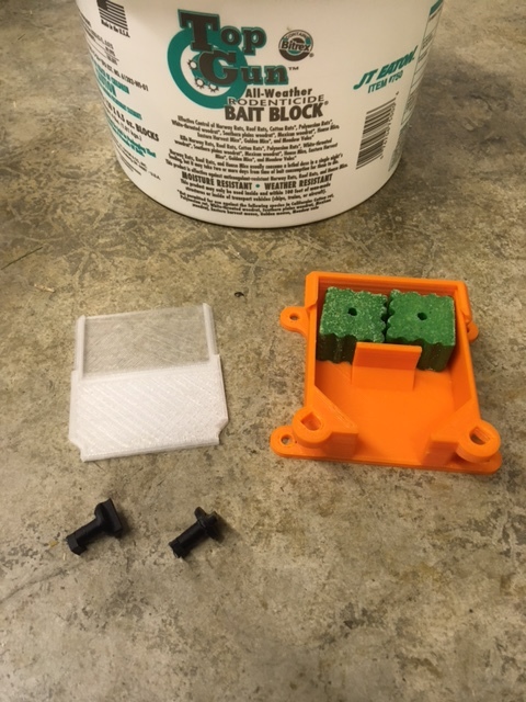 Miniatura 2 do modelo 3D Mouse Bait Station