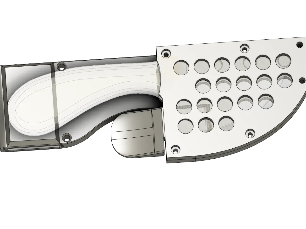 Custom knife sheath by Trevor Harrison | Download free STL model |  Printables.com