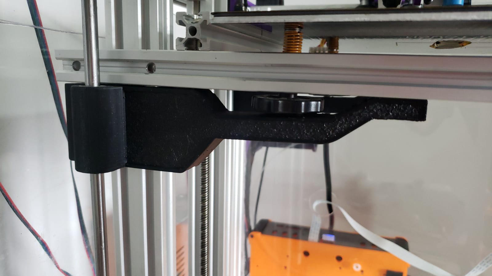 Z axis bed support