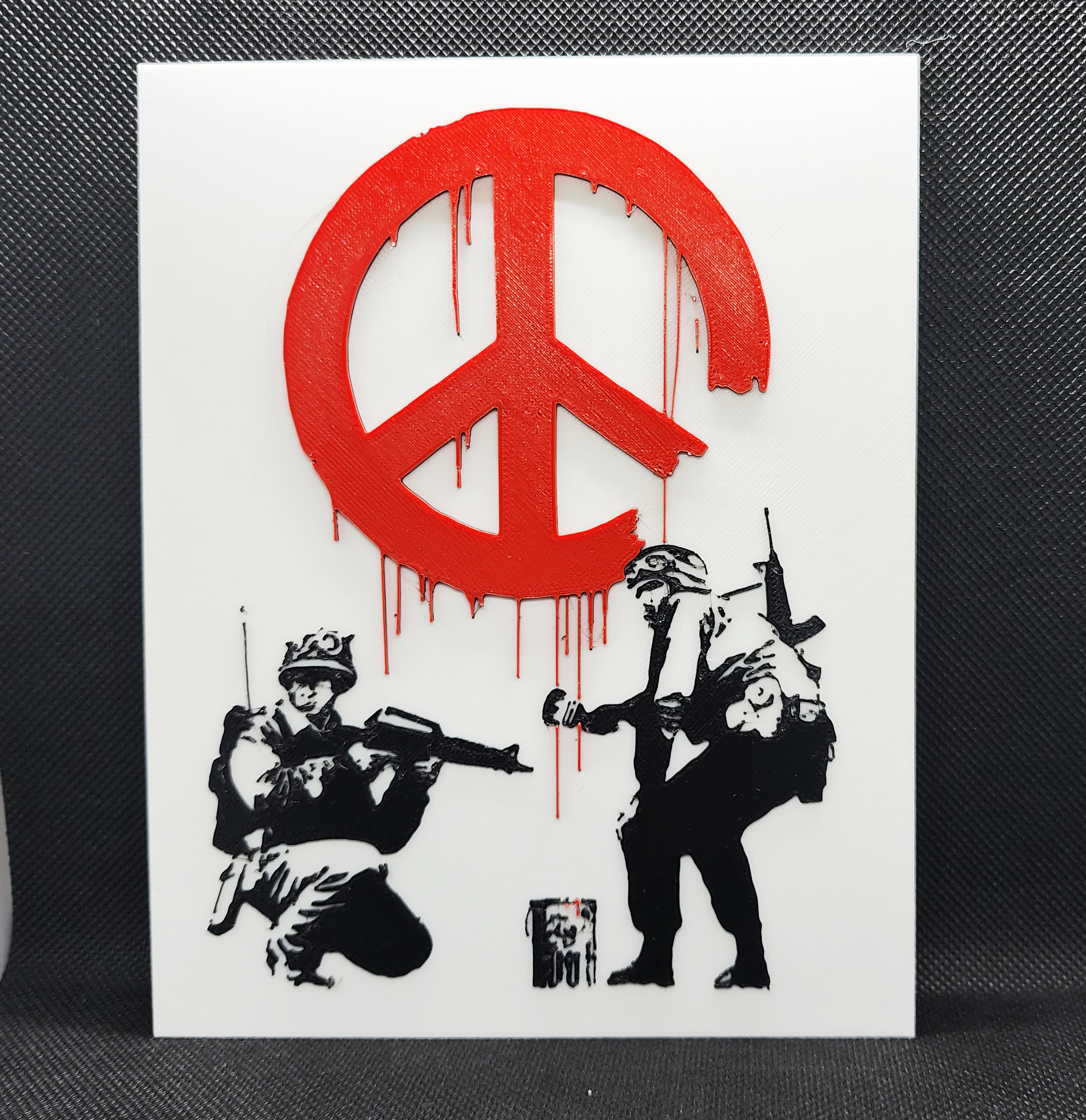 Banksy's CND Soldiers - 3 Color w/filament changes (1 at a time)
