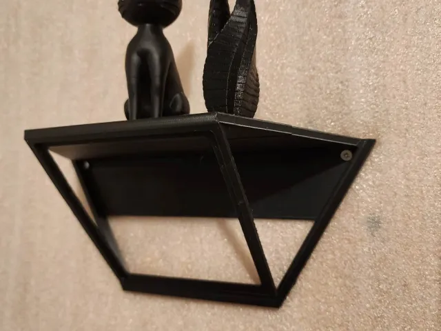 Half Hex Display Shelf