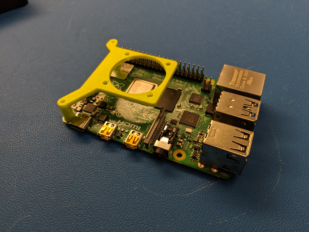 Raspberry Pi 4 Fan Mount **Backward Compatible!** by meie1kyl ...