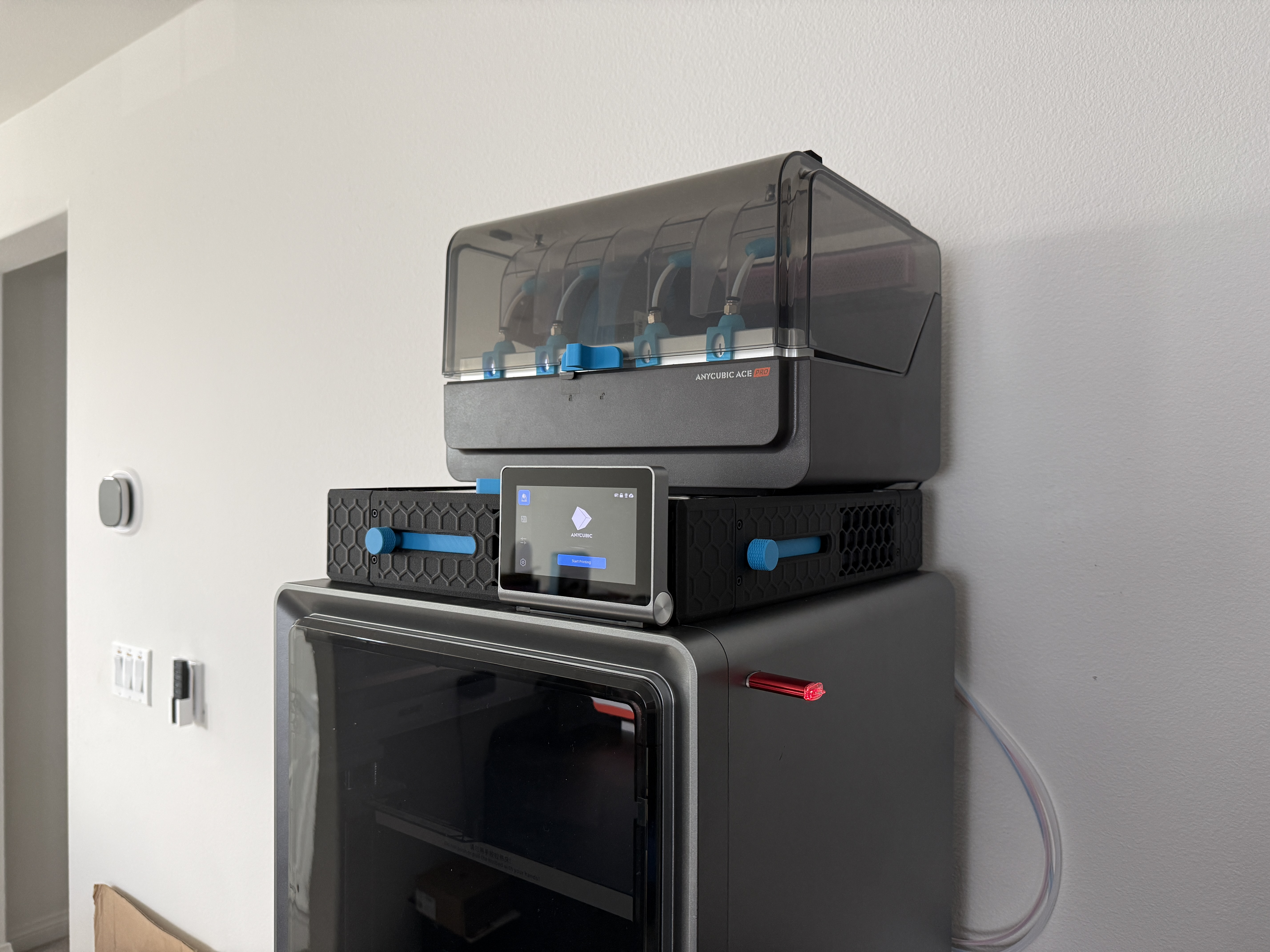 Kobra S1 Vented LED Riser with External Power
