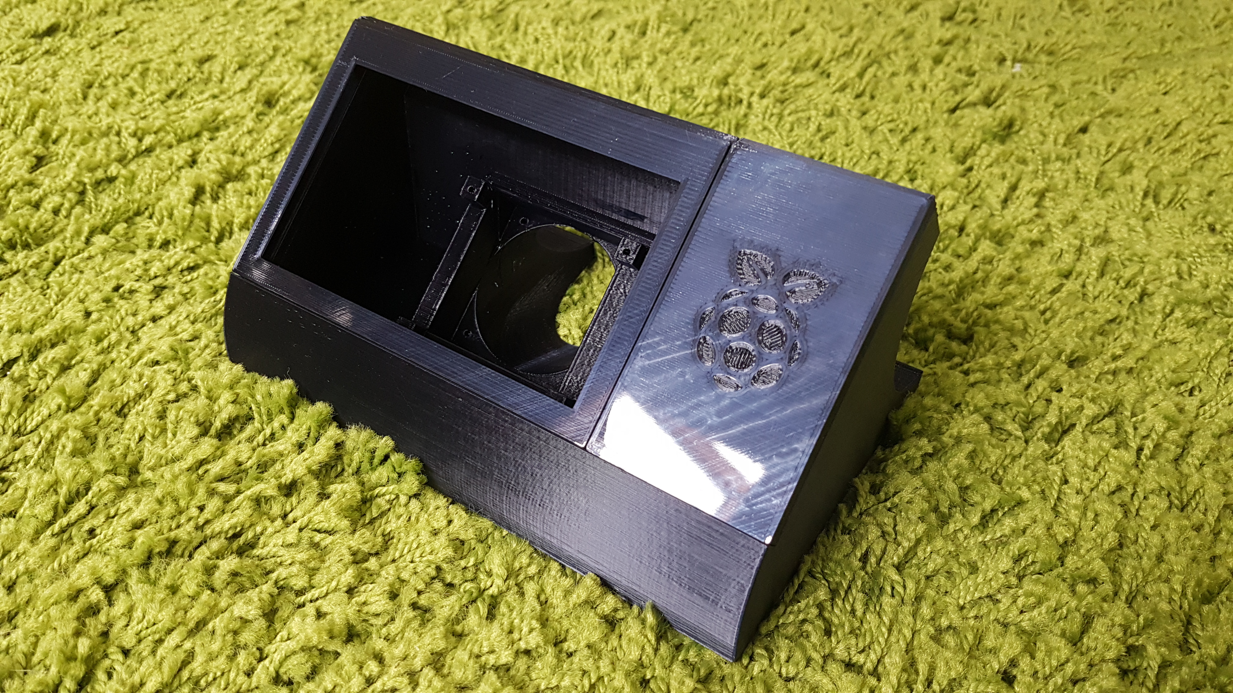 Octoprint Console Raspberry Pi 3 B 5" inch Elcrow touch screen with fan cooling