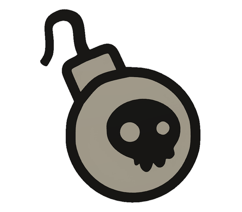 Bomb Smooth The Binding of Isaac by Wiki Fišer Download free STL
