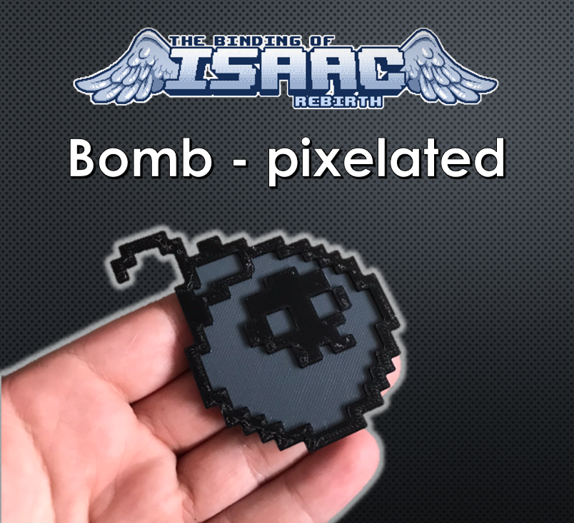 Bomb Pixelated The Binding of Isaac by Wiki Fišer Download free
