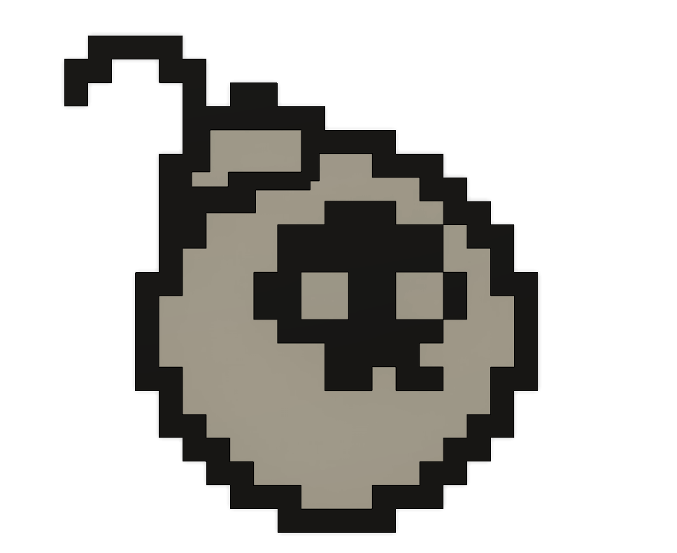 Bomb Pixelated The Binding of Isaac by Wiki Fišer Download free